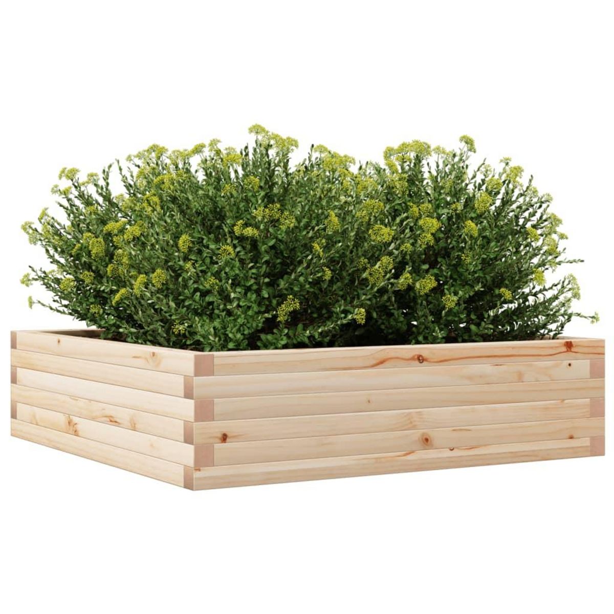 VIDAXL Jardiniere 90x90x23 cm bois de pin massif