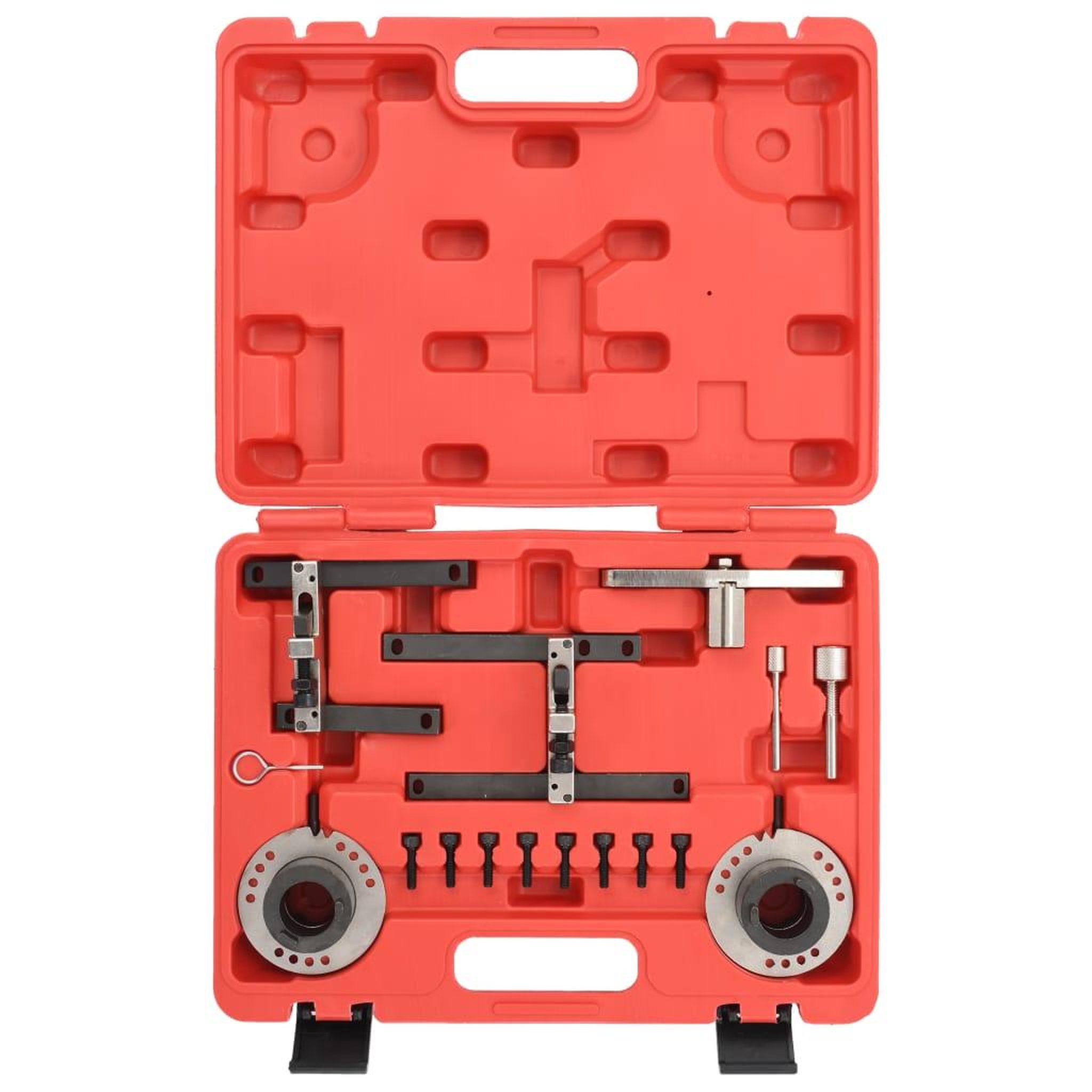 Voir la diapositive 3 : VIDAXL Kit d'outils de calage du moteur 16 pcs pour ford