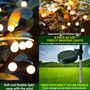 Voir la diapositive 5 : Lumisky Lot de 4 torches solaires LYRA Noir Plastique H73cm
