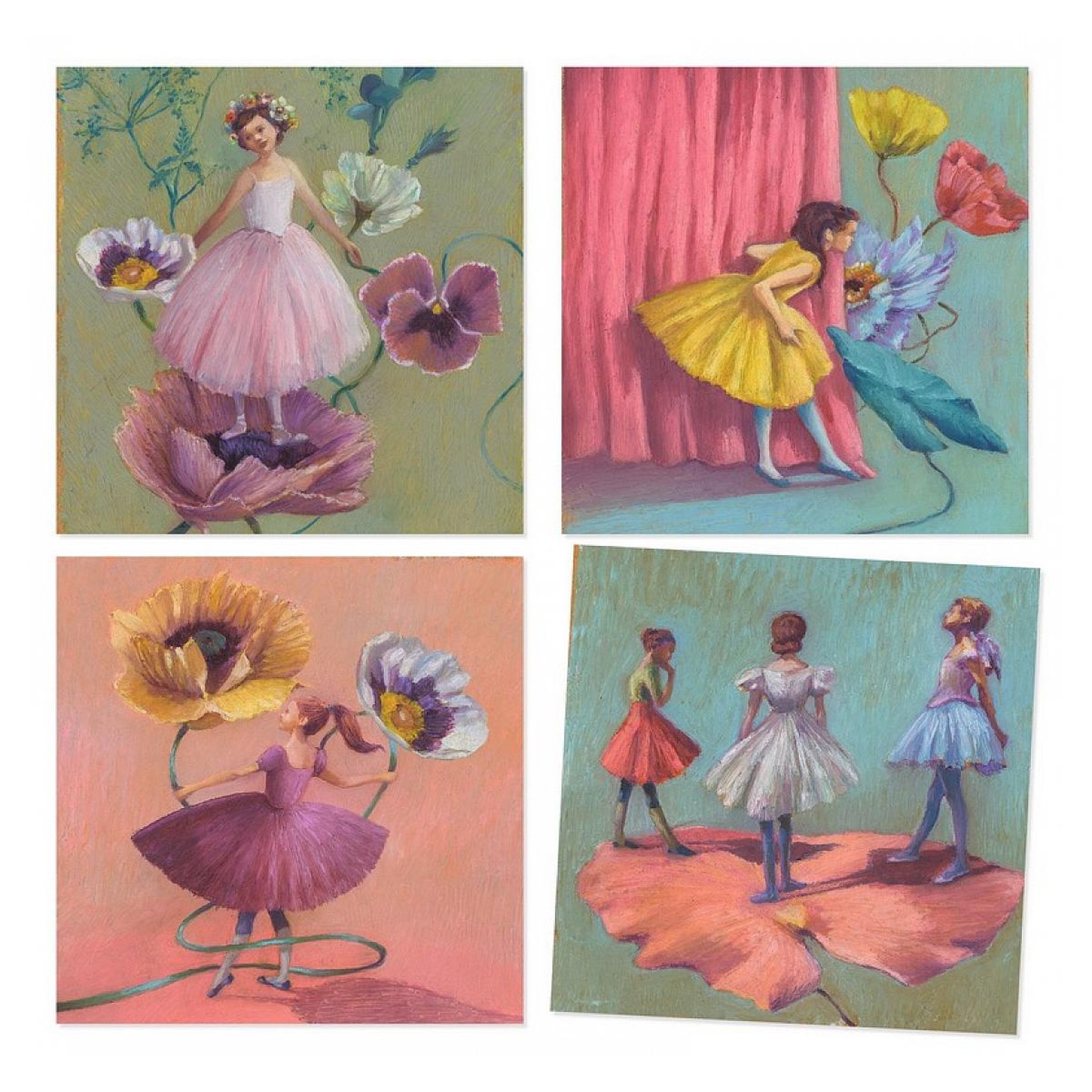 Voir la diapositive 4 : Djeco inspired by ballerines de Degas