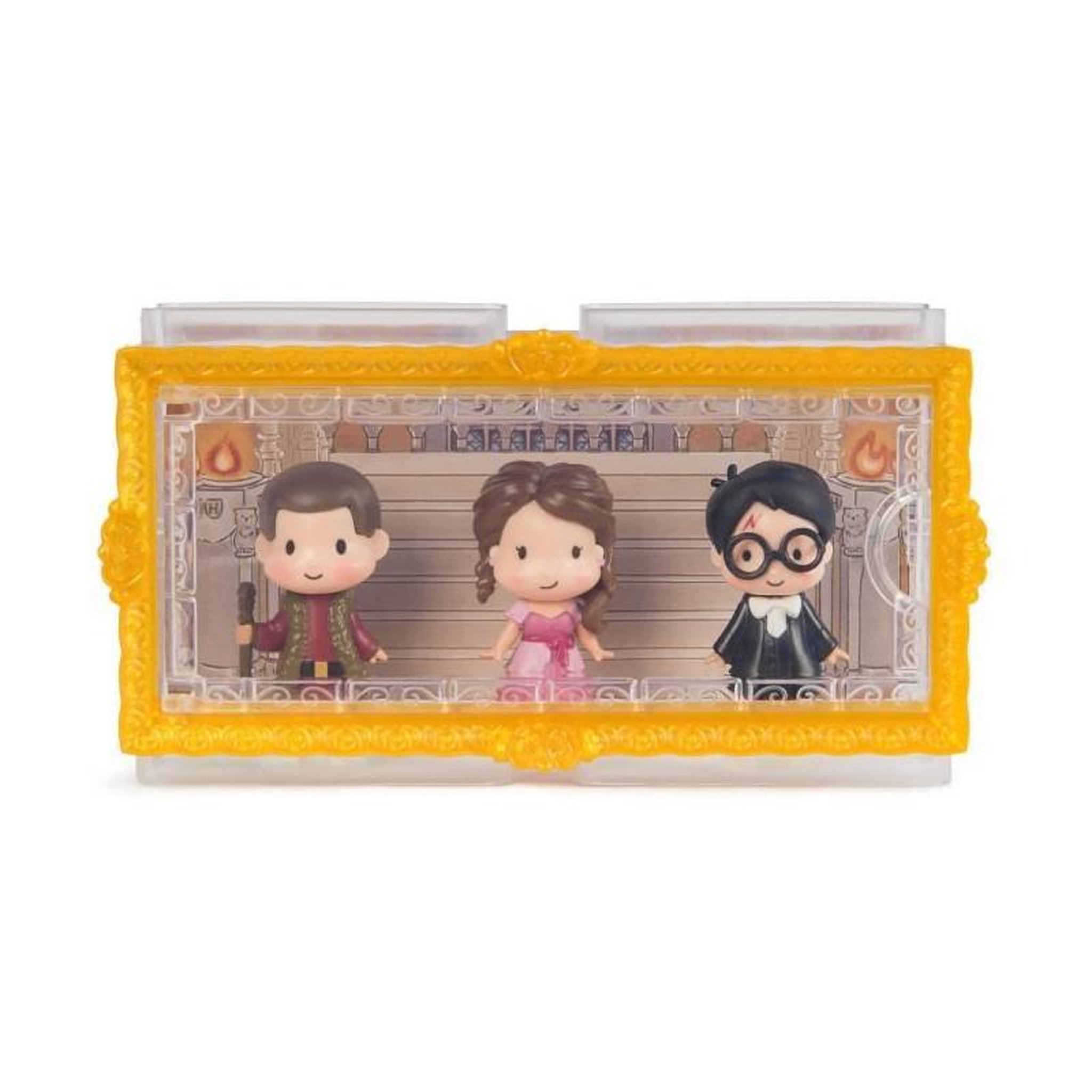 Voir la diapositive 5 : Spin Master SPIN MASTER MULTIPACK 3 FIGURINES BAL DE NOËL MOMENTS MAGIQUES SAISON 4 Wizarding World