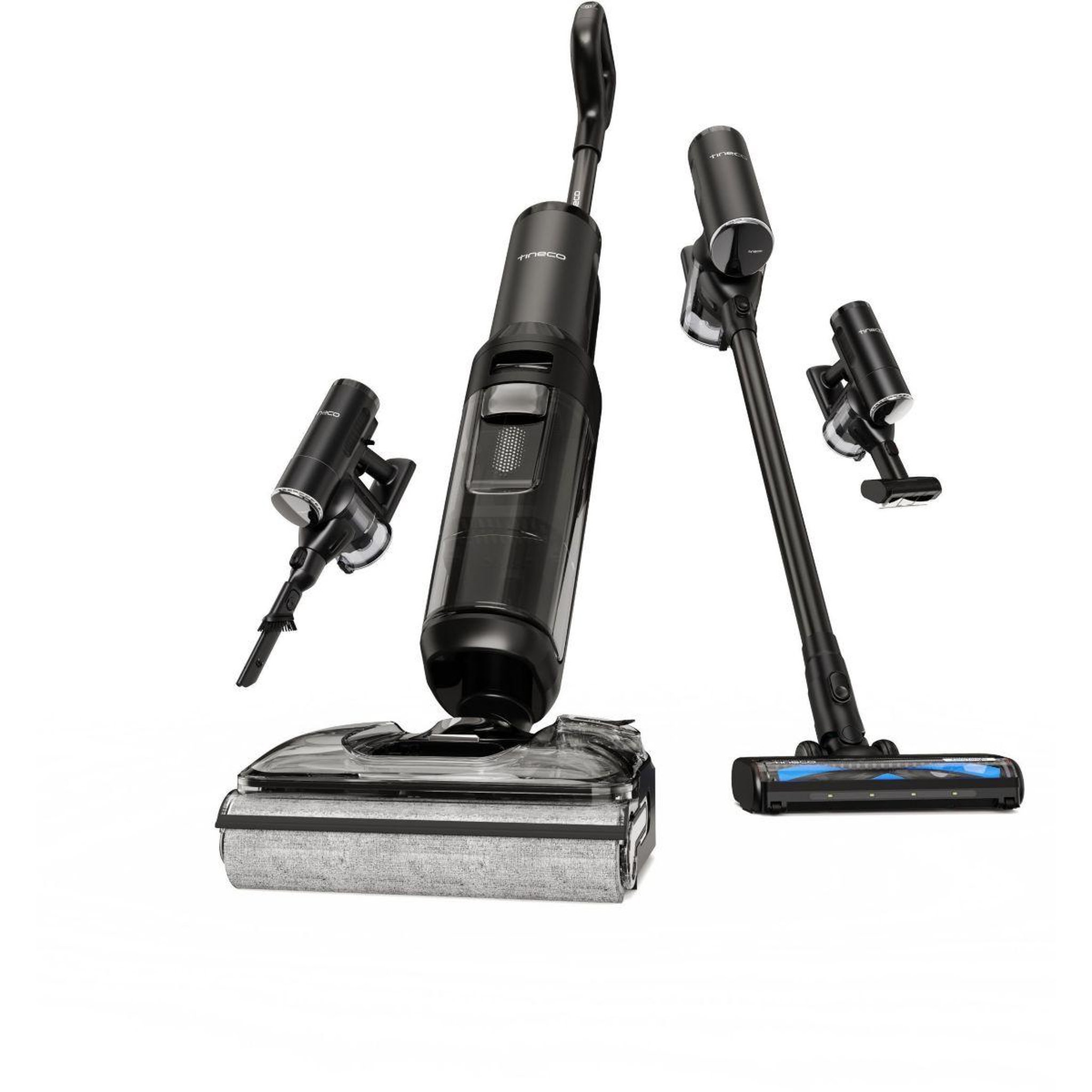 TINECO Aspirateur laveur floor one s7 switch stretch premium noir