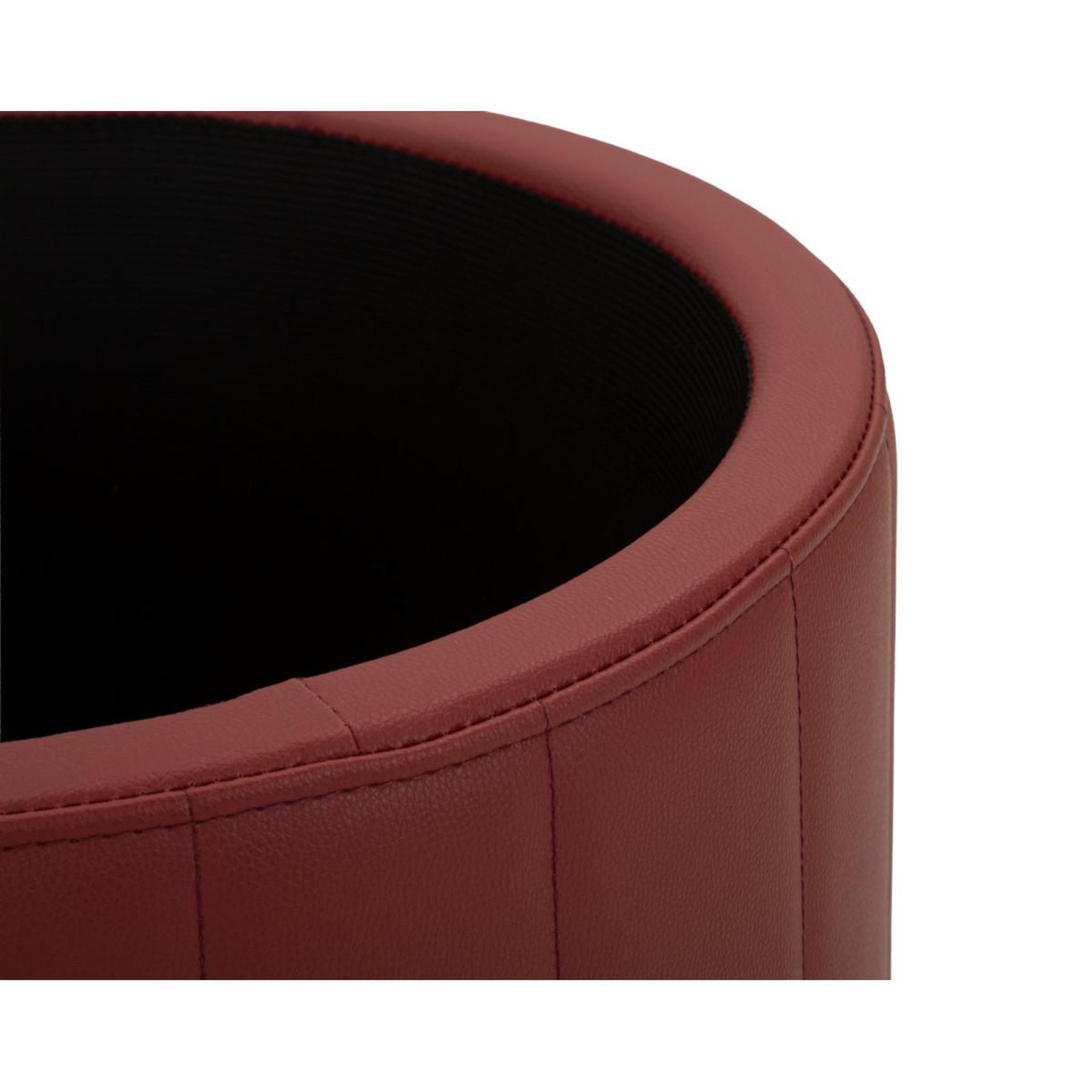 Voir la diapositive 6 : Paris Prix Pouf coffre design  london  46cm rouge