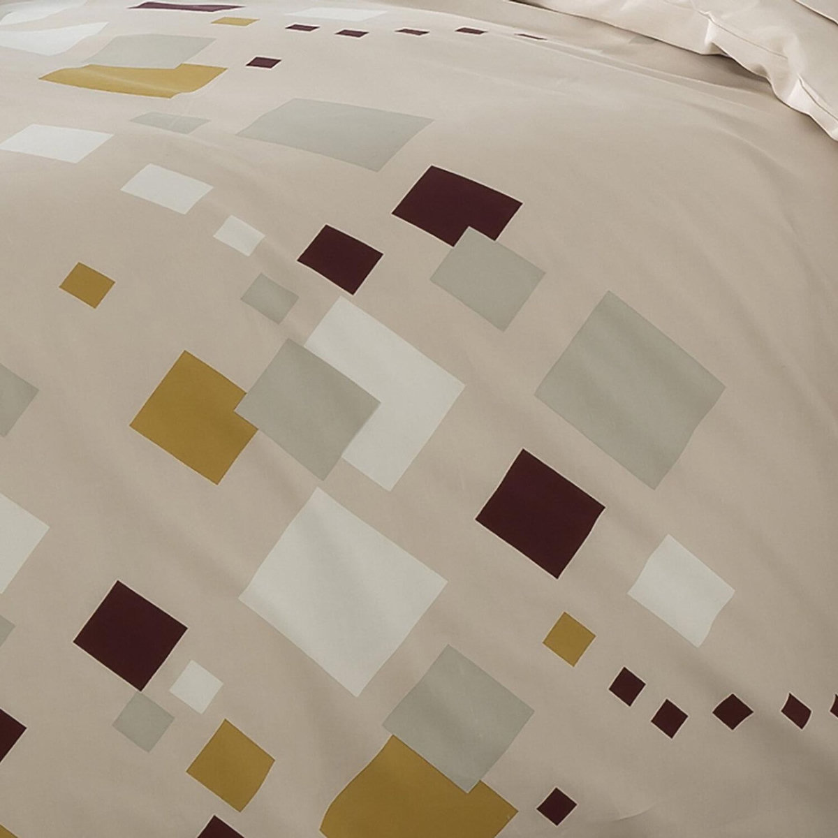 Home collection Parure housse de couette 100% coton 57fils-tigy