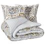 Voir la diapositive 4 : ATMOSPHERA Parure de Lit 3 Pièces  Khafu  240x220cm Multicolore
