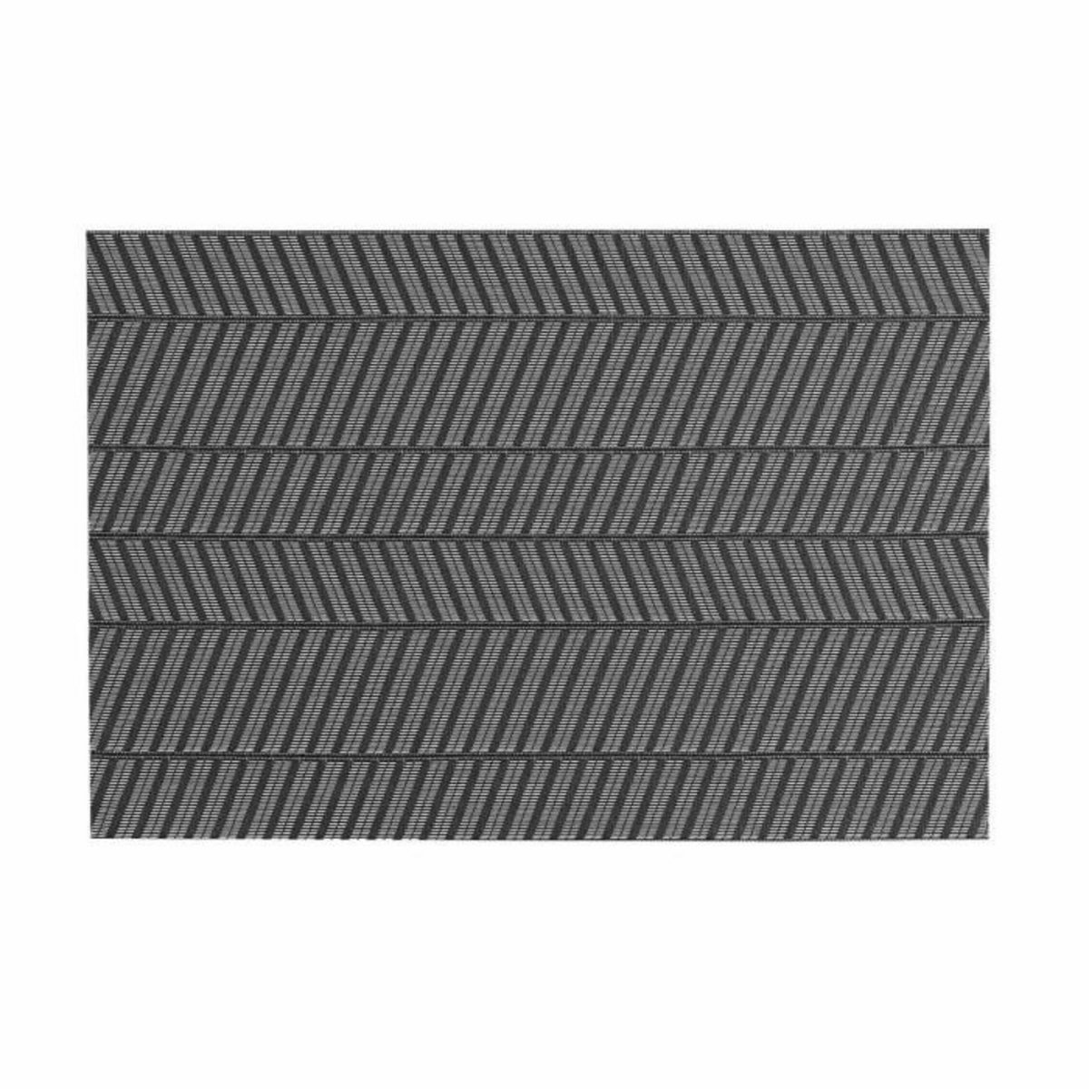 Paris Prix Set de Table  Lizia  30x45cm Noir & Blanc