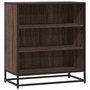 Voir la diapositive 2 : VIDAXL Buffet chene marron 68x35x76 cm bois d'ingenierie et metal
