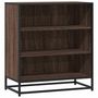 Voir la diapositive 2 : VIDAXL Buffet chene marron 68x35x76 cm bois d'ingenierie et metal