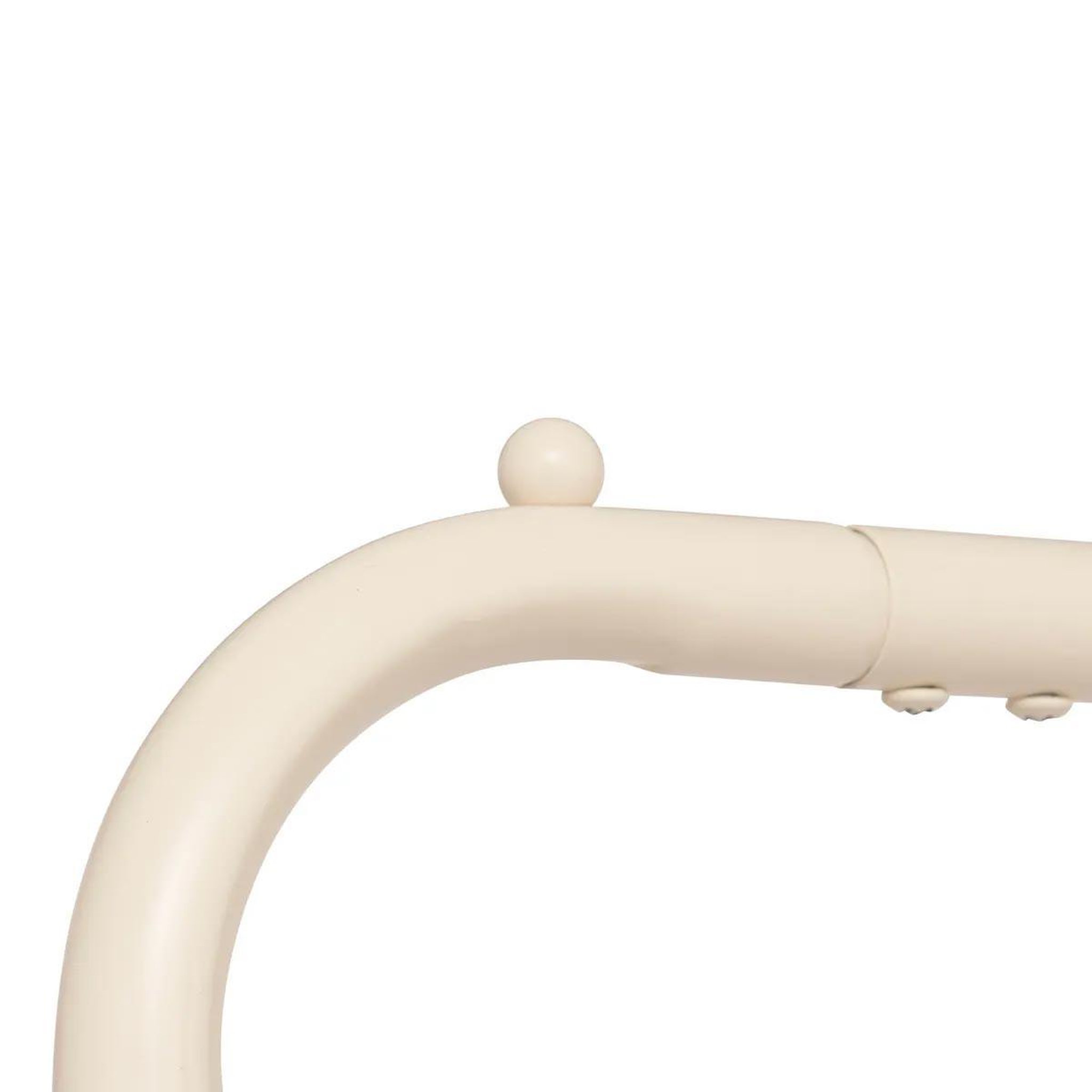 Voir la diapositive 2 : FIVE Portant à vêtements double barre  liny  179cm beige
