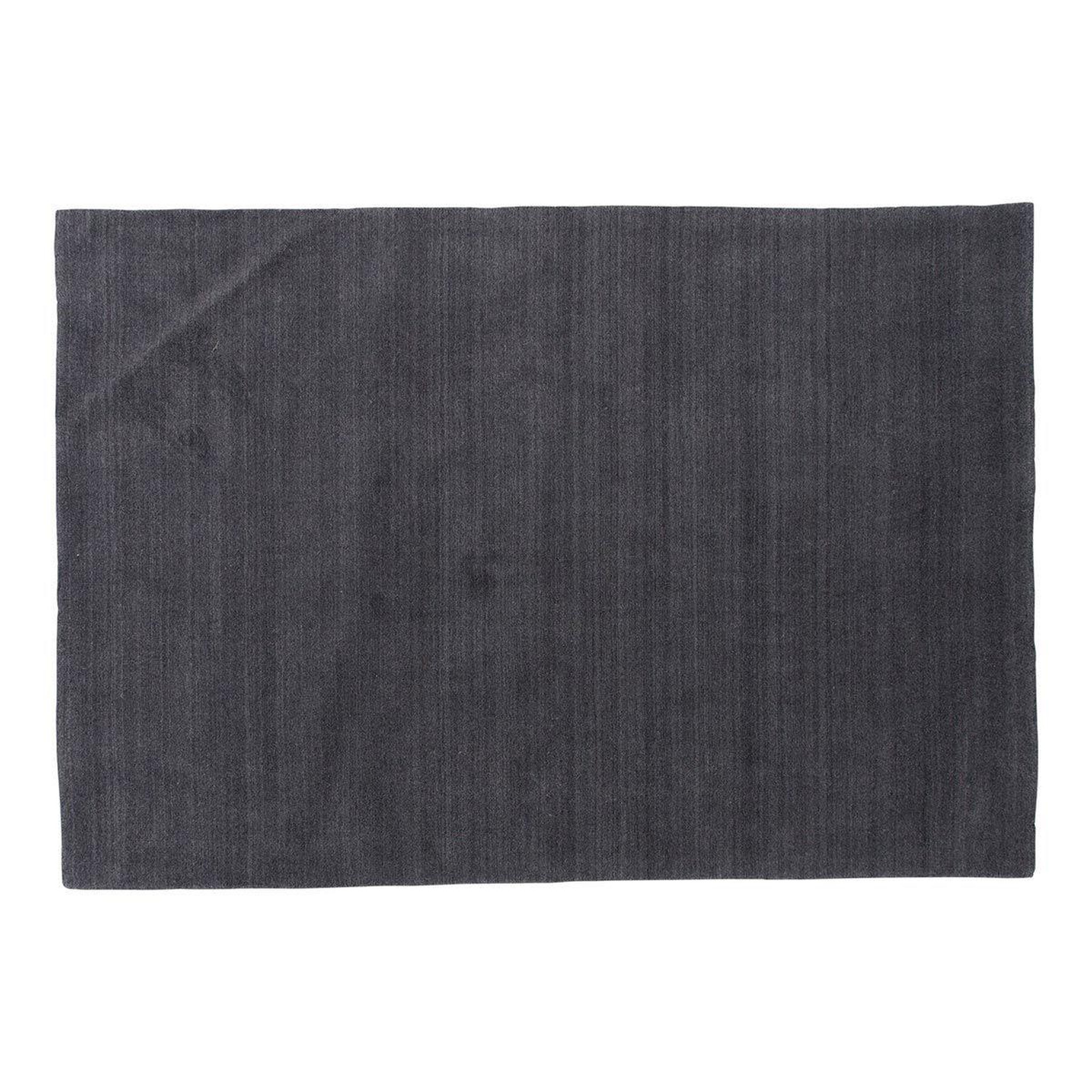 Paris Prix Tapis déco en laine  ulla  252x350cm gris foncé