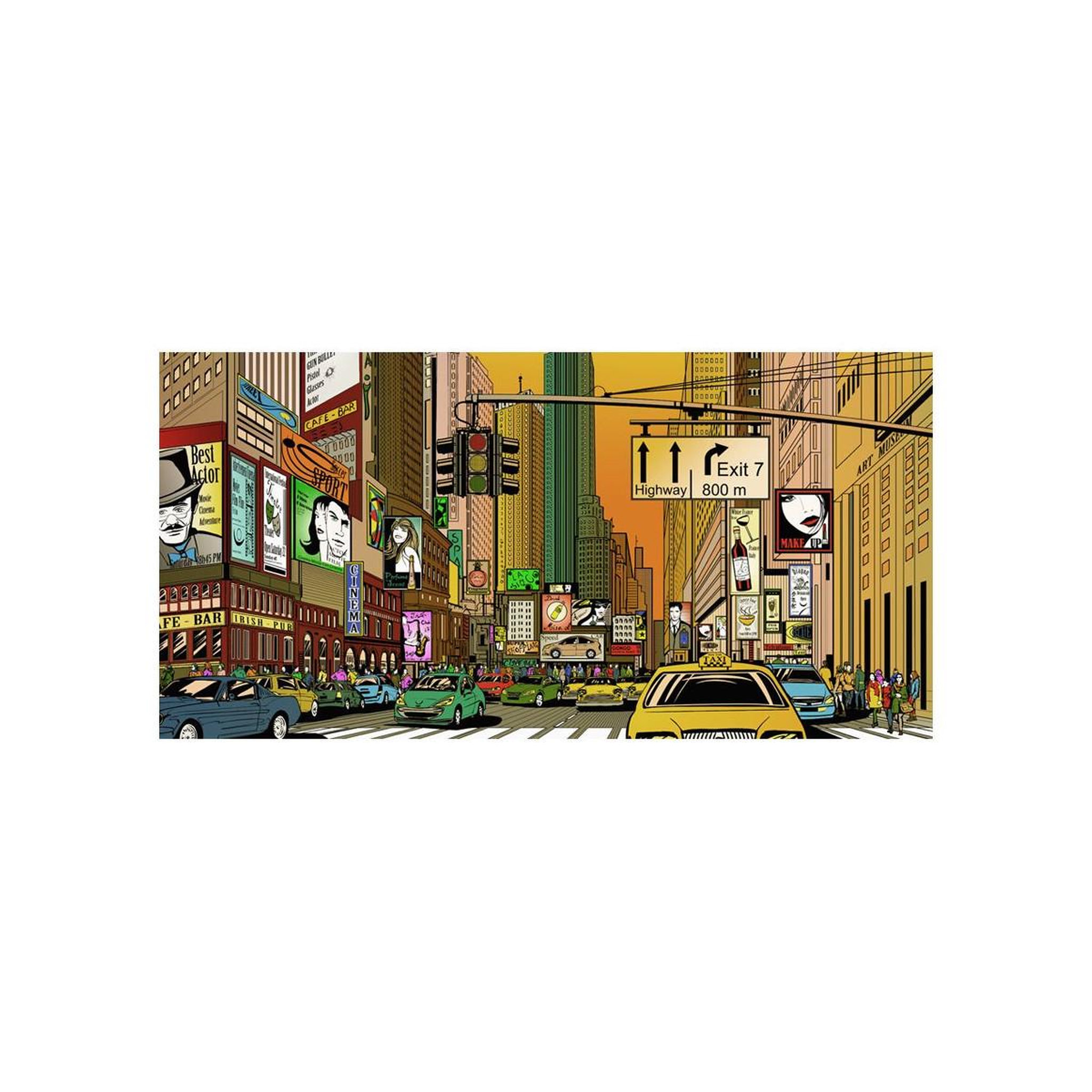 Voir la diapositive 2 : Paris Prix Papier peint xxl  ville animée ny  270x550cm