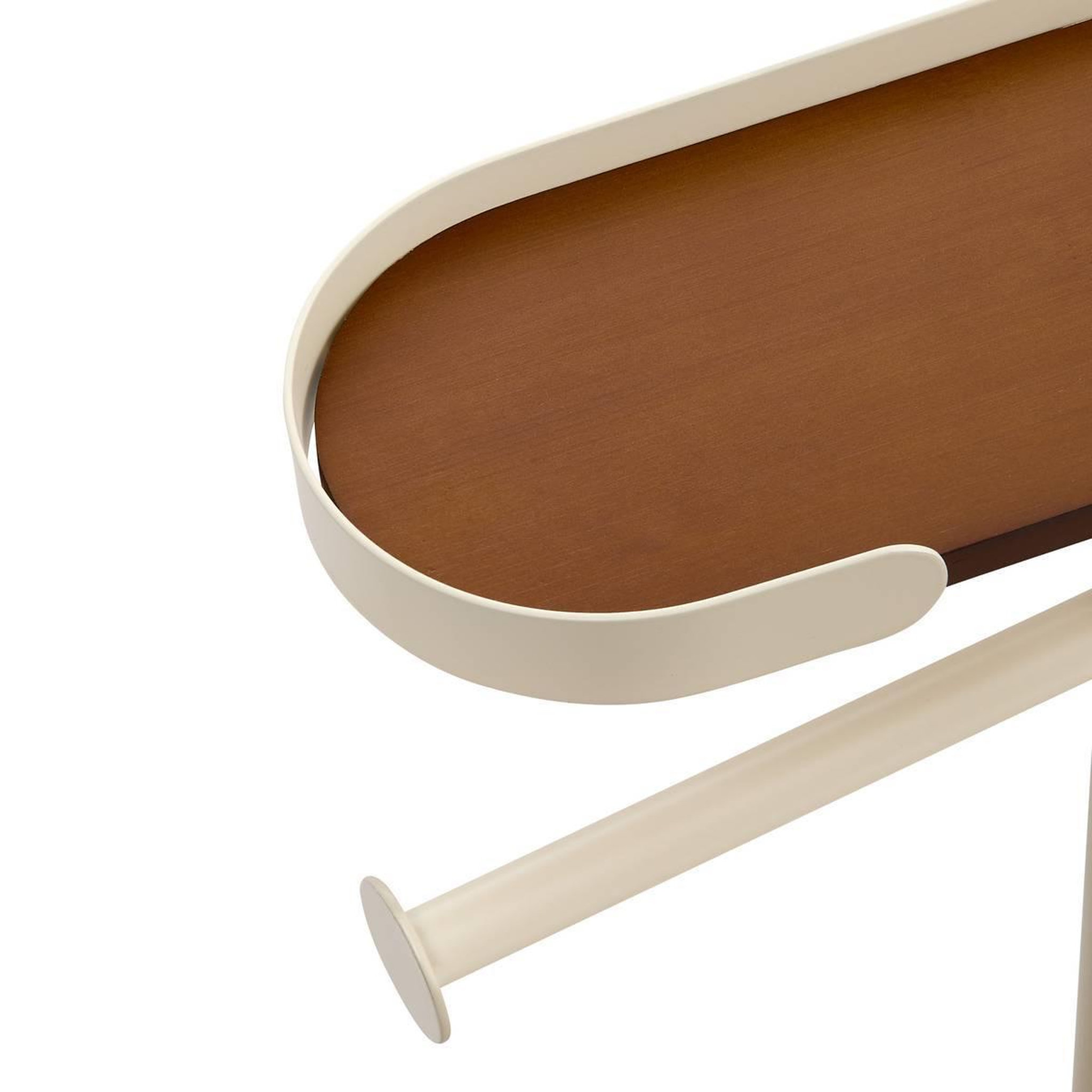 Voir la diapositive 2 : FIVE Dérouleur wc avec réserve  argiléo  72cm beige