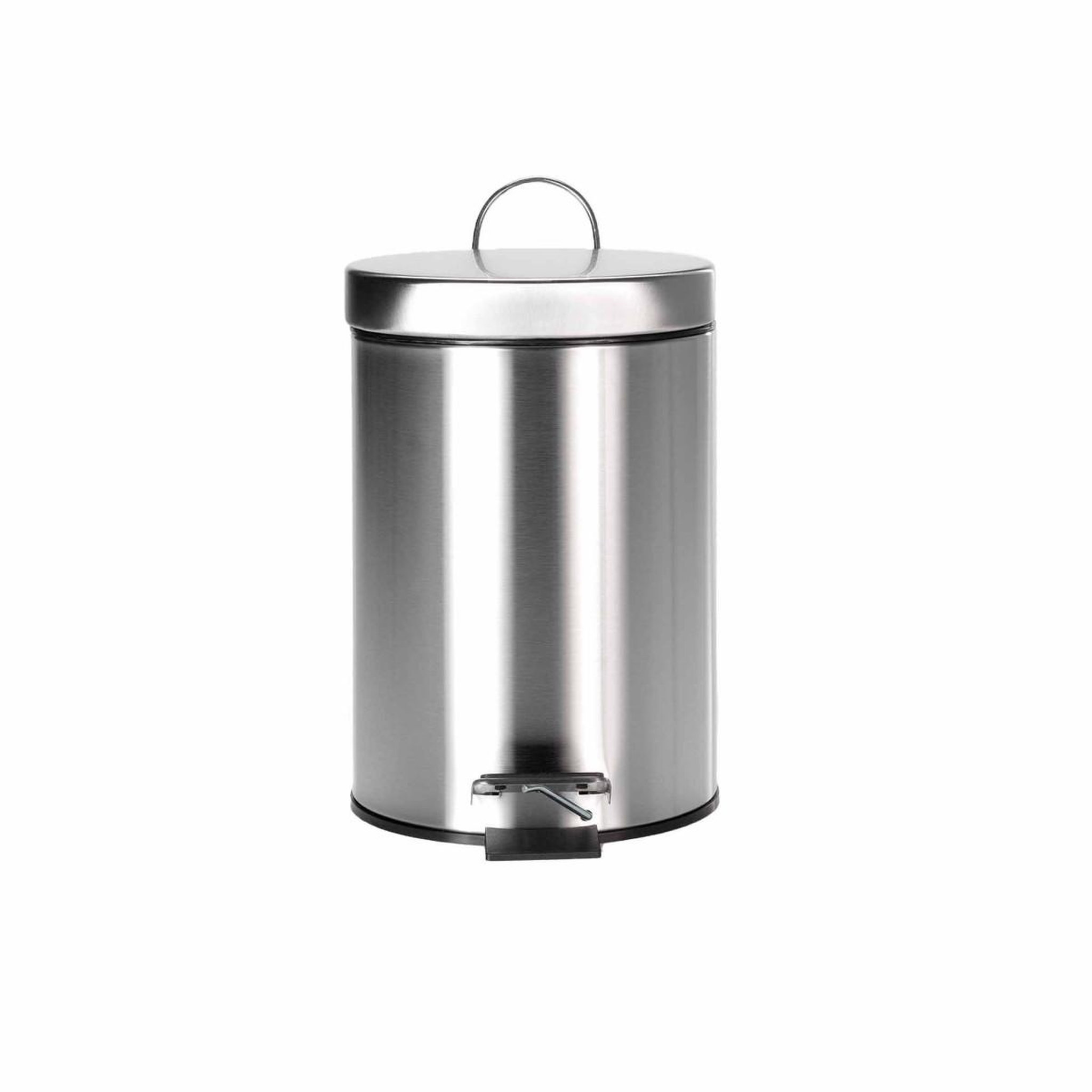 Voir la diapositive 2 : Douceur d'Intérieur Poubelle à pédale en inox  inoxia  3l chrome