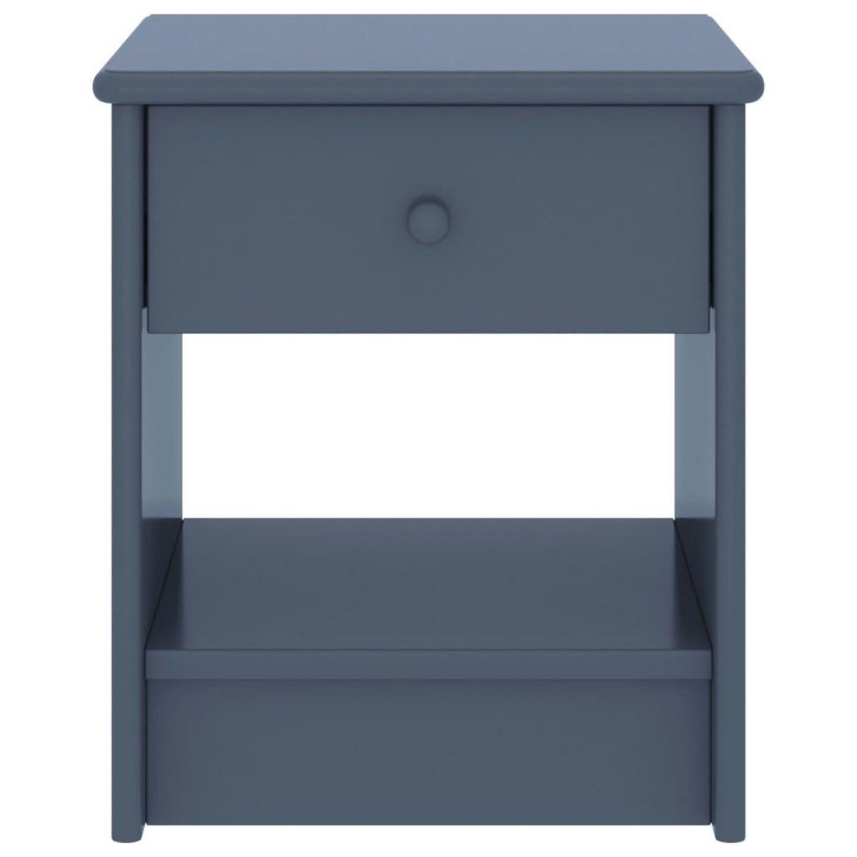 VIDAXL Table de chevet Gris clair 35x30x40 cm Bois de pin massif