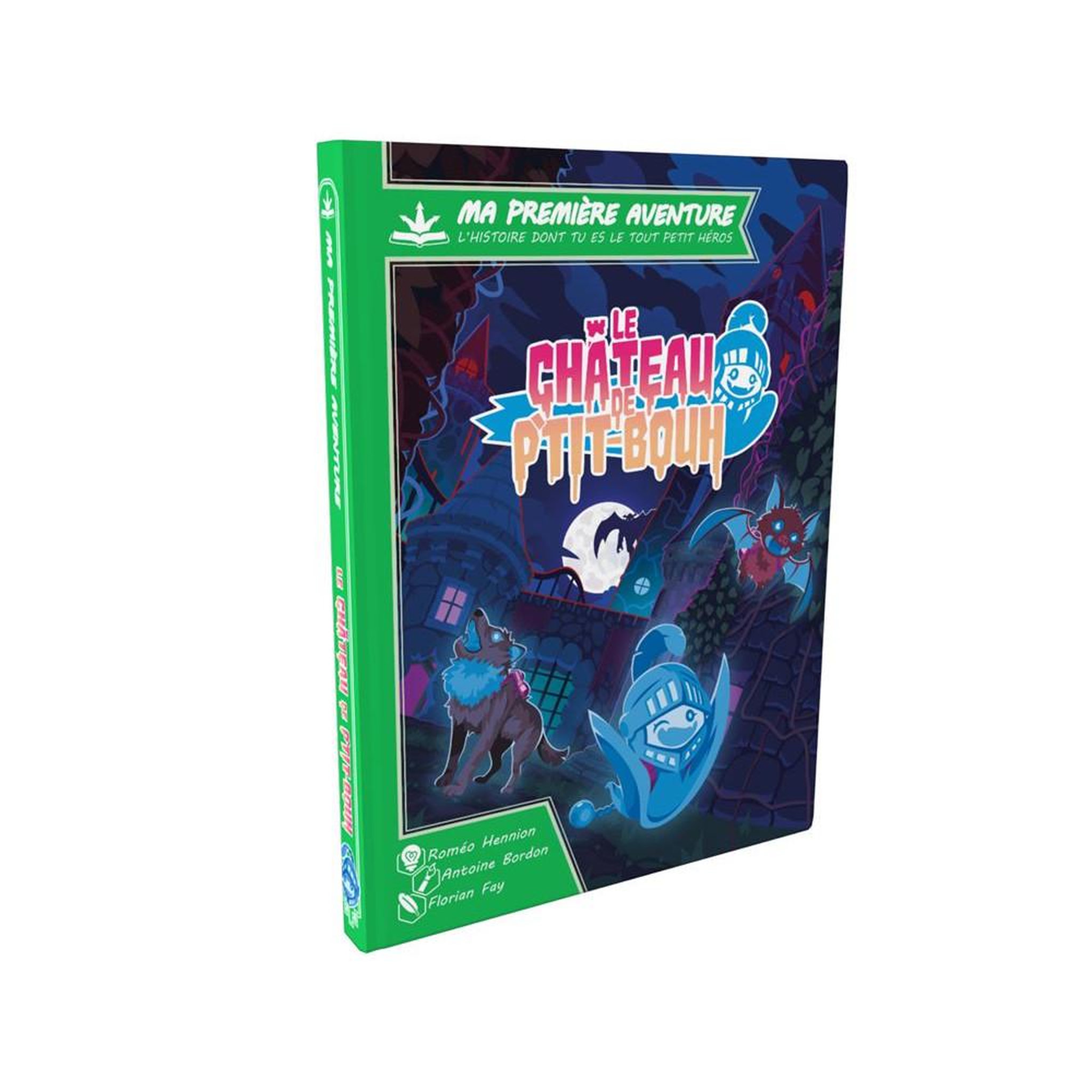 GAME FLOW Cd? Non — ma première aventure : le château de p'tit bouh livre spiral interactif multicolore