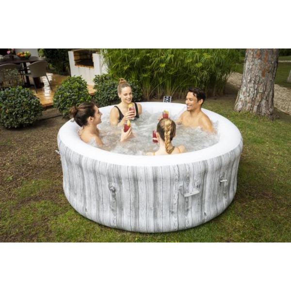 BESTWAY Spa gonflable - BESTWAY - Lay-Z-Spa Fiji - 180 x 66 cm - 2/4 places - 120 Airjet™