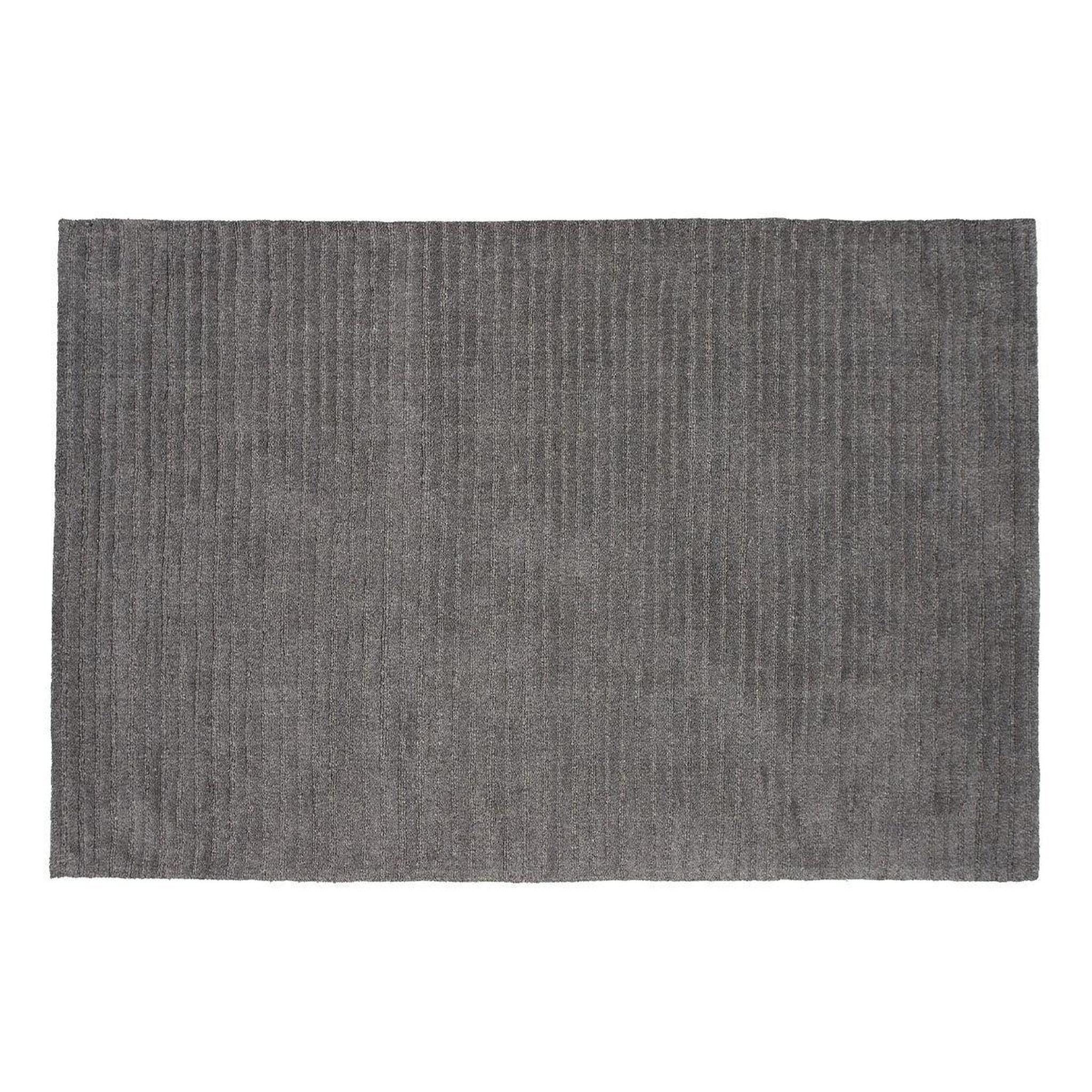 Paris Prix Tapis déco en laine  milton  202x300cm gris foncé