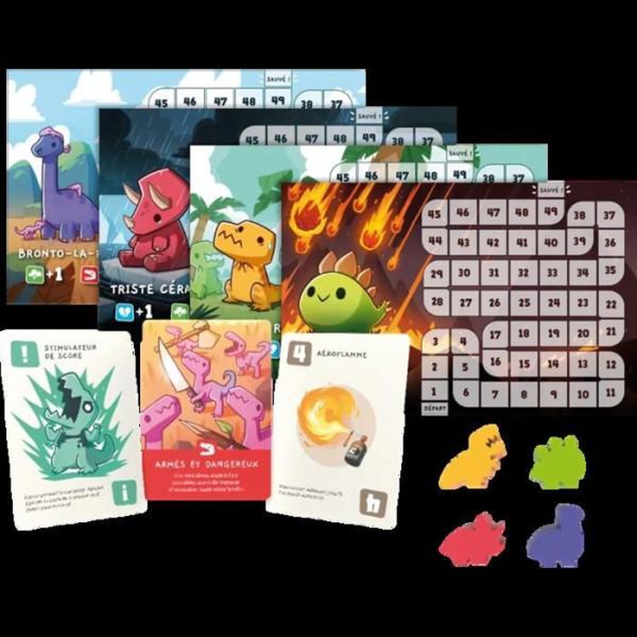 Voir la diapositive 2 : Asmodee Happy Little Dinosaurs