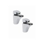 CENTRALE BRICO Support pinces chomés