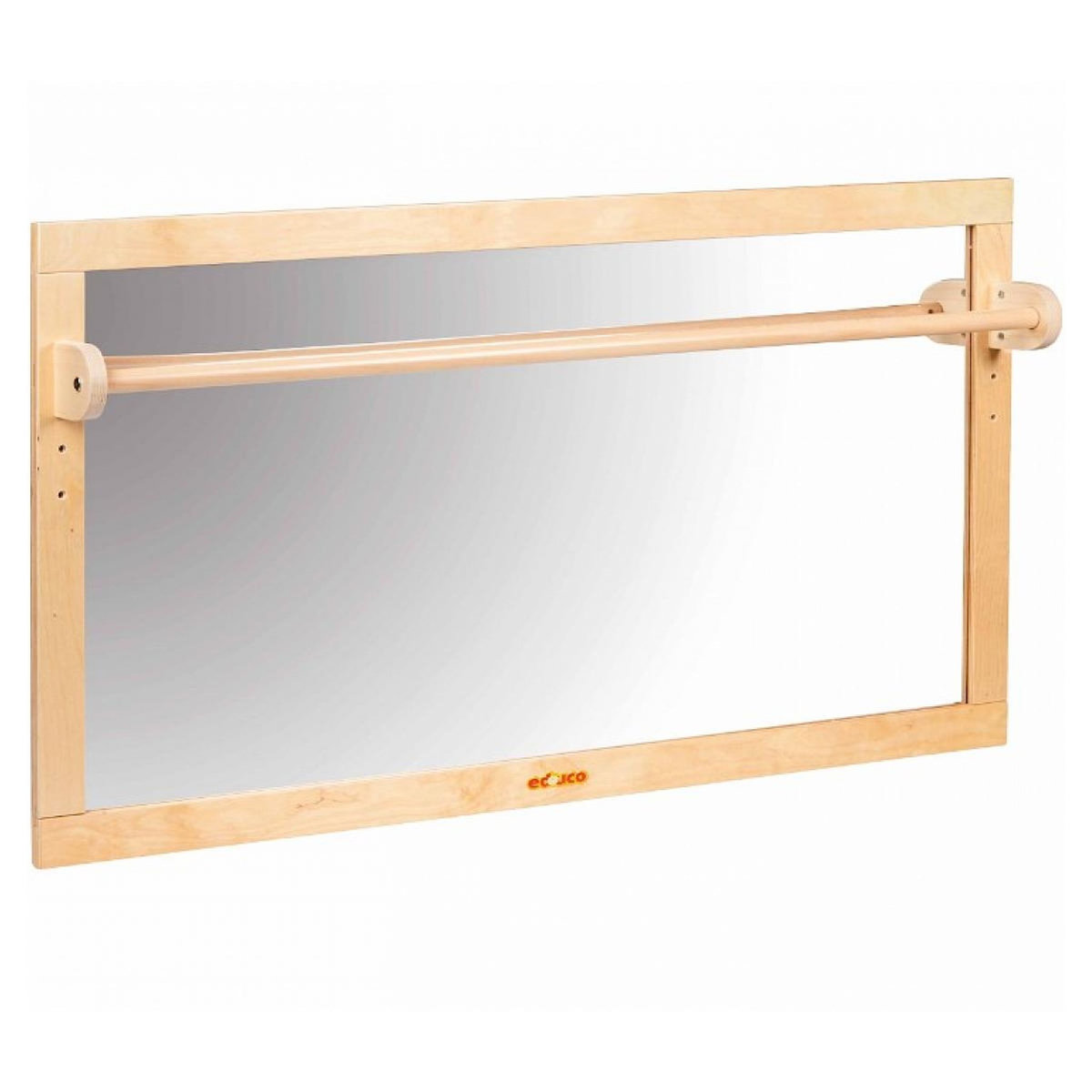 EDUCO Miroir pour jeunes enfants en bois - jeu Montessori