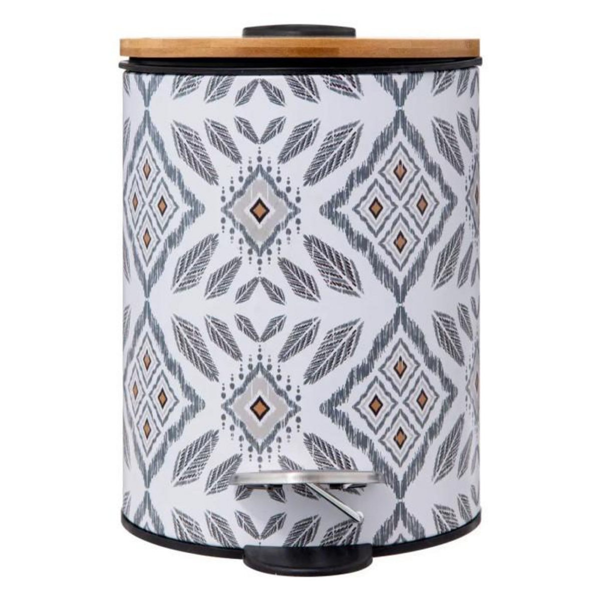 FIVE Poubelle de Salle de Bain  Hapache  3L Multicolore