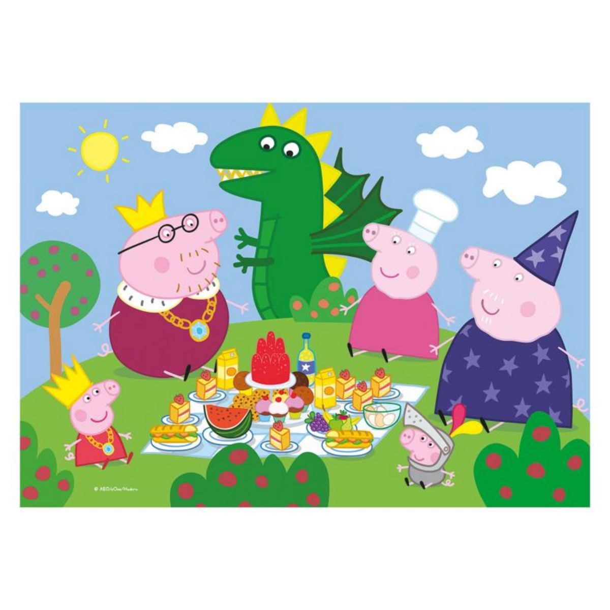 CLEMENTONI Clementoni Puzzle Peppa Pig, 2x20st.