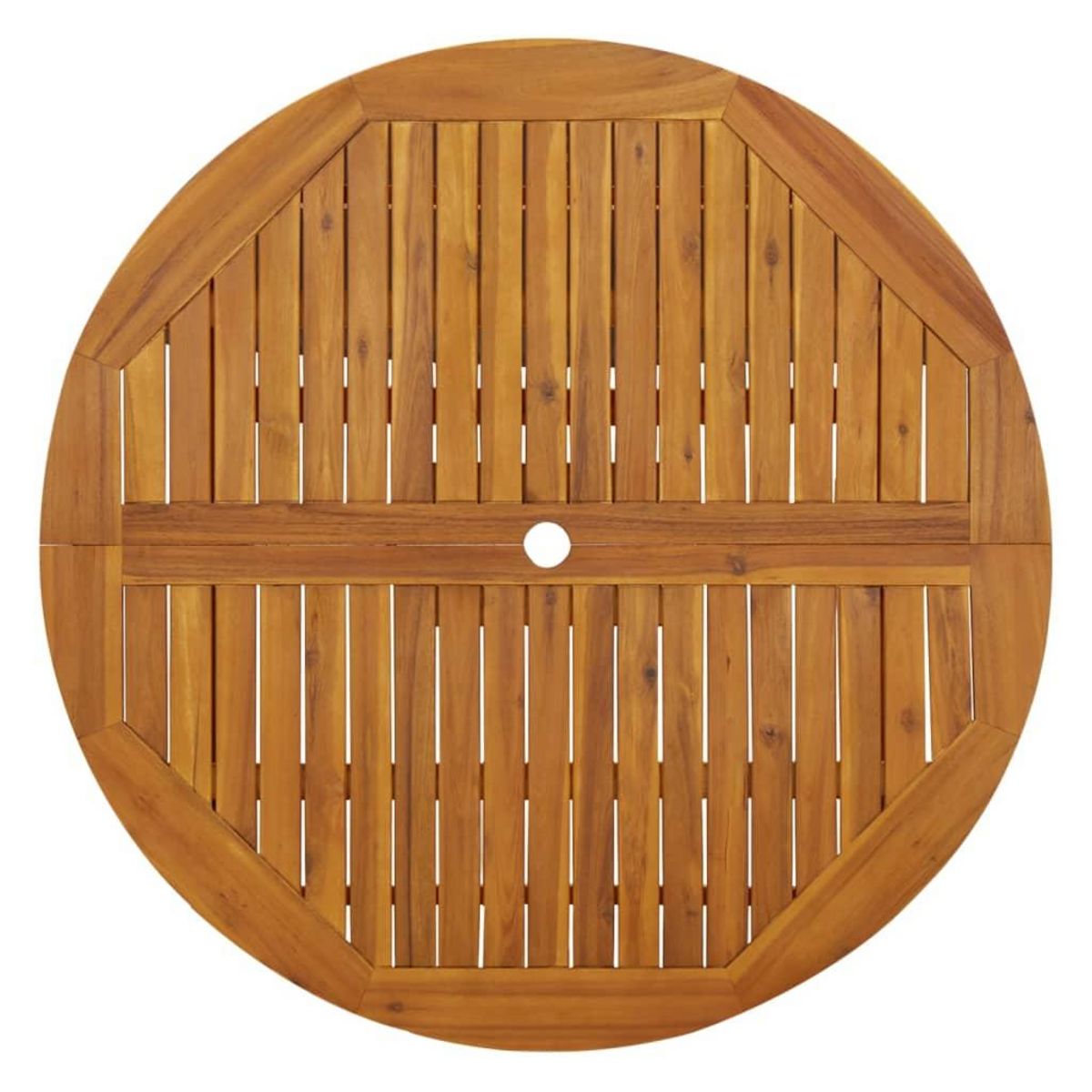 VIDAXL Table pliable de jardin 110 cm Bois d'acacia massif