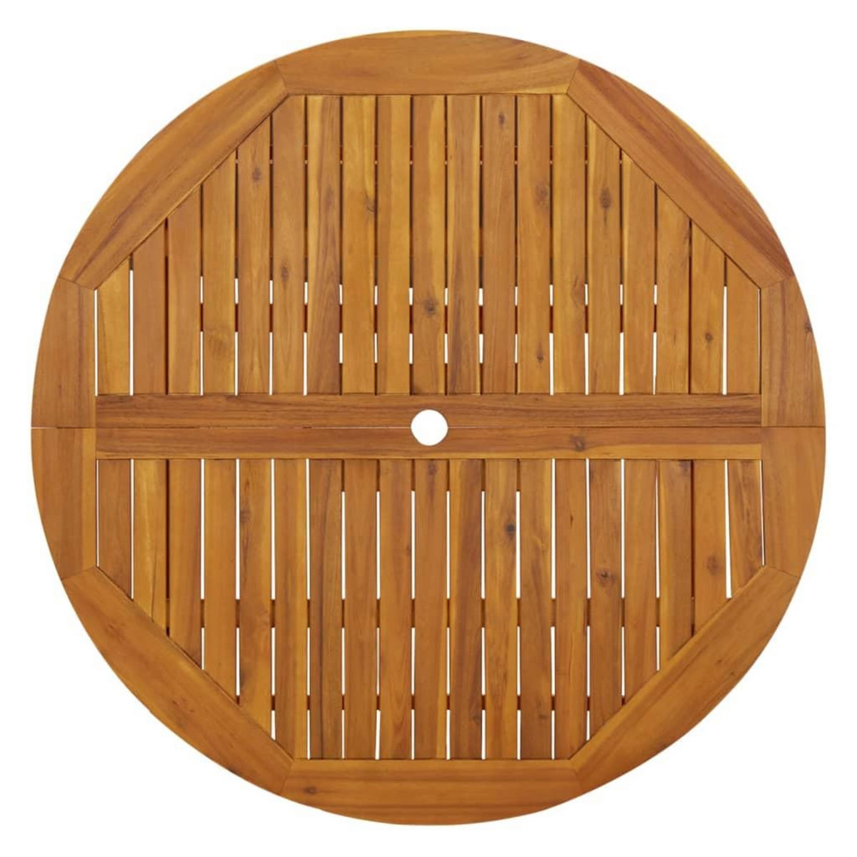 VIDAXL Table pliable de jardin 110 cm Bois d'acacia massif