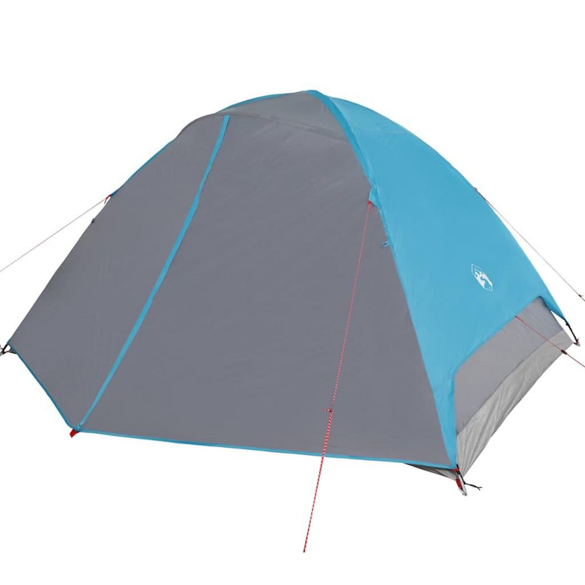 VIDAXL Tente de camping a dome 6 personnes bleu impermeable