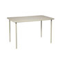 Voir la diapositive 1 : SWEEEK Table de jardin métal 4 places, Amelia L 120 x 70 x 72,5cm