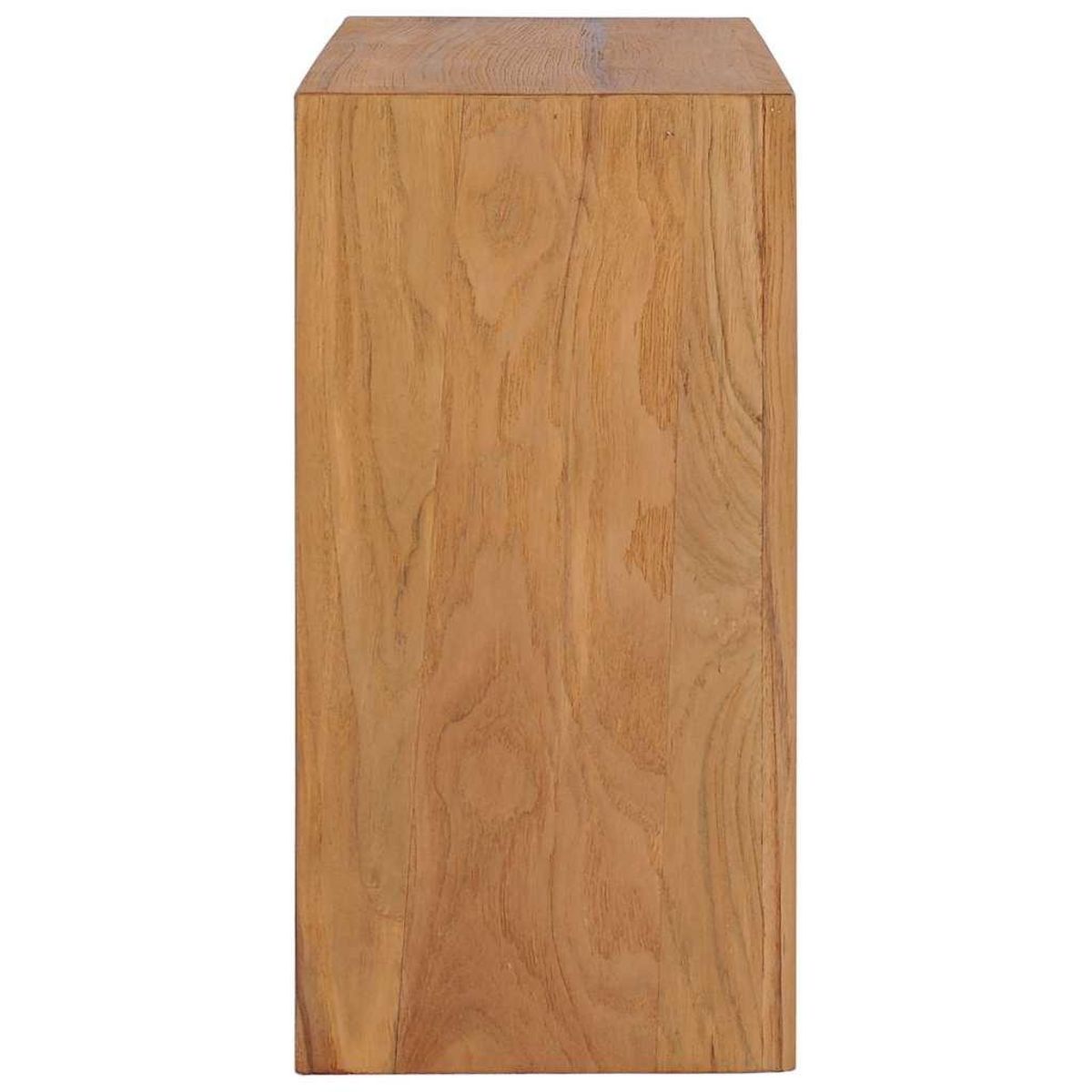 VIDAXL Buffet 80x30x60 cm bois de teck massif