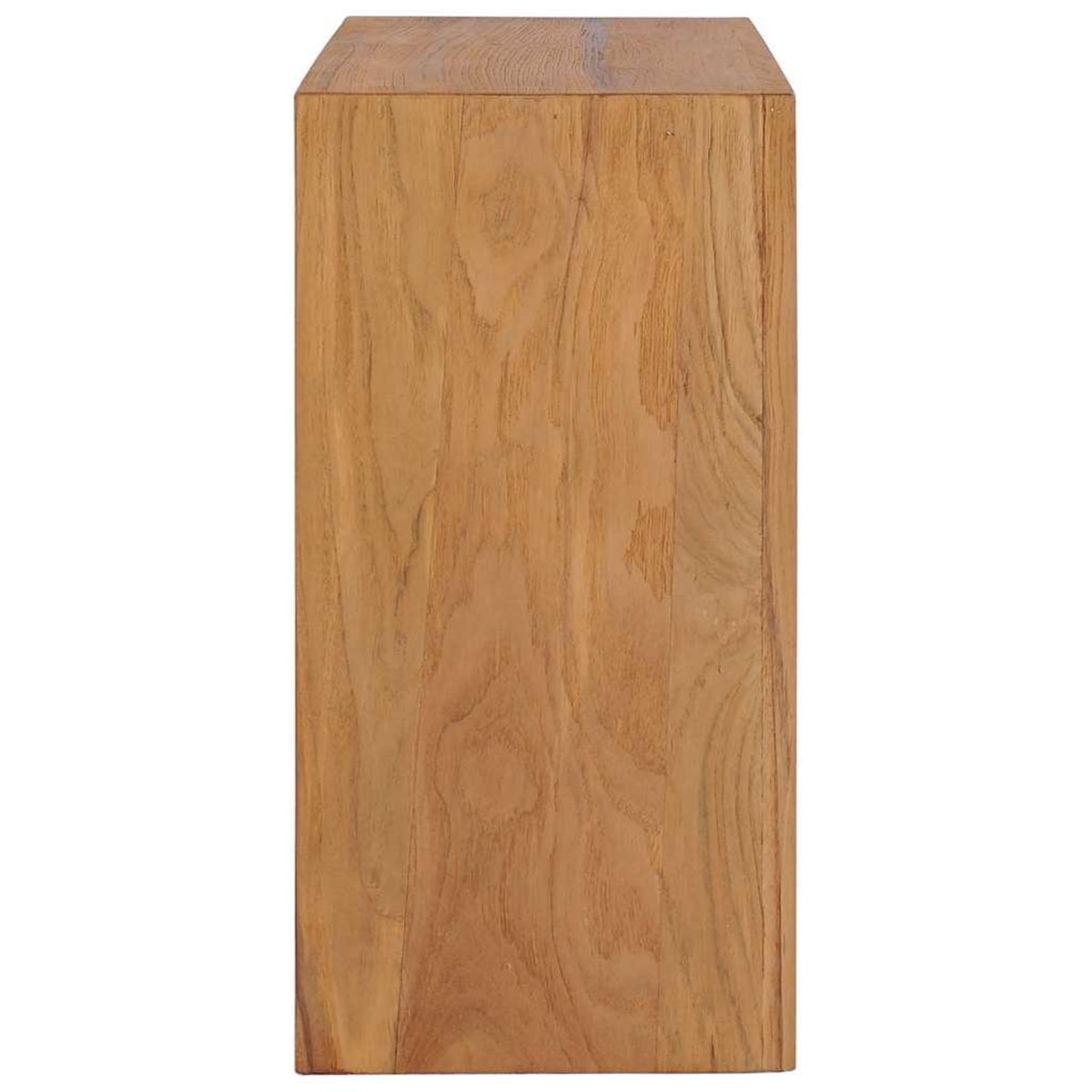 VIDAXL Buffet 80x30x60 cm bois de teck massif