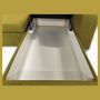 Voir la diapositive 5 : Canapé d'angle convertible réversible 5 places tissu BOB