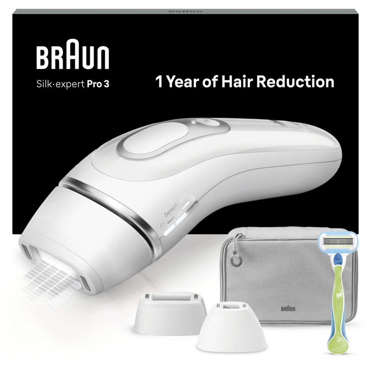 BRAUN Epilateur lumière pulsée IPL PL3122
