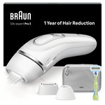 BRAUN Epilateur lumière pulsée IPL PL3122