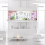 Voir la diapositive 2 : Paris Prix Tableau Imprimé  Home & Hummingbirds Pink Narrow