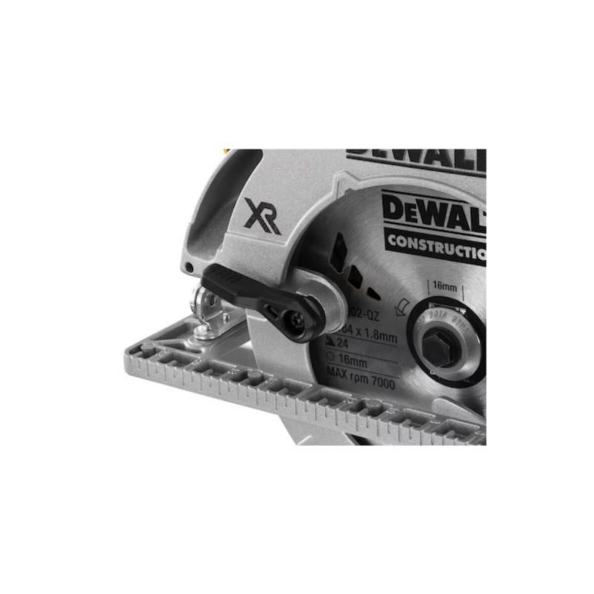 Dewalt Scie circulaire Brushless XR 18V DEWALT - 184 mm - Sans batterie ni chargeur - DCS572NT-XJ
