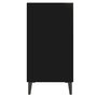 Voir la diapositive 5 : VIDAXL Buffet noir 57x35x70 cm bois d'ingenierie