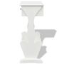 Voir la diapositive 5 : VIDAXL Porte-revues Melrose Blanc