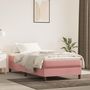 Voir la diapositive 2 : VIDAXL Cadre de lit sans matelas rose 80x200 cm velours