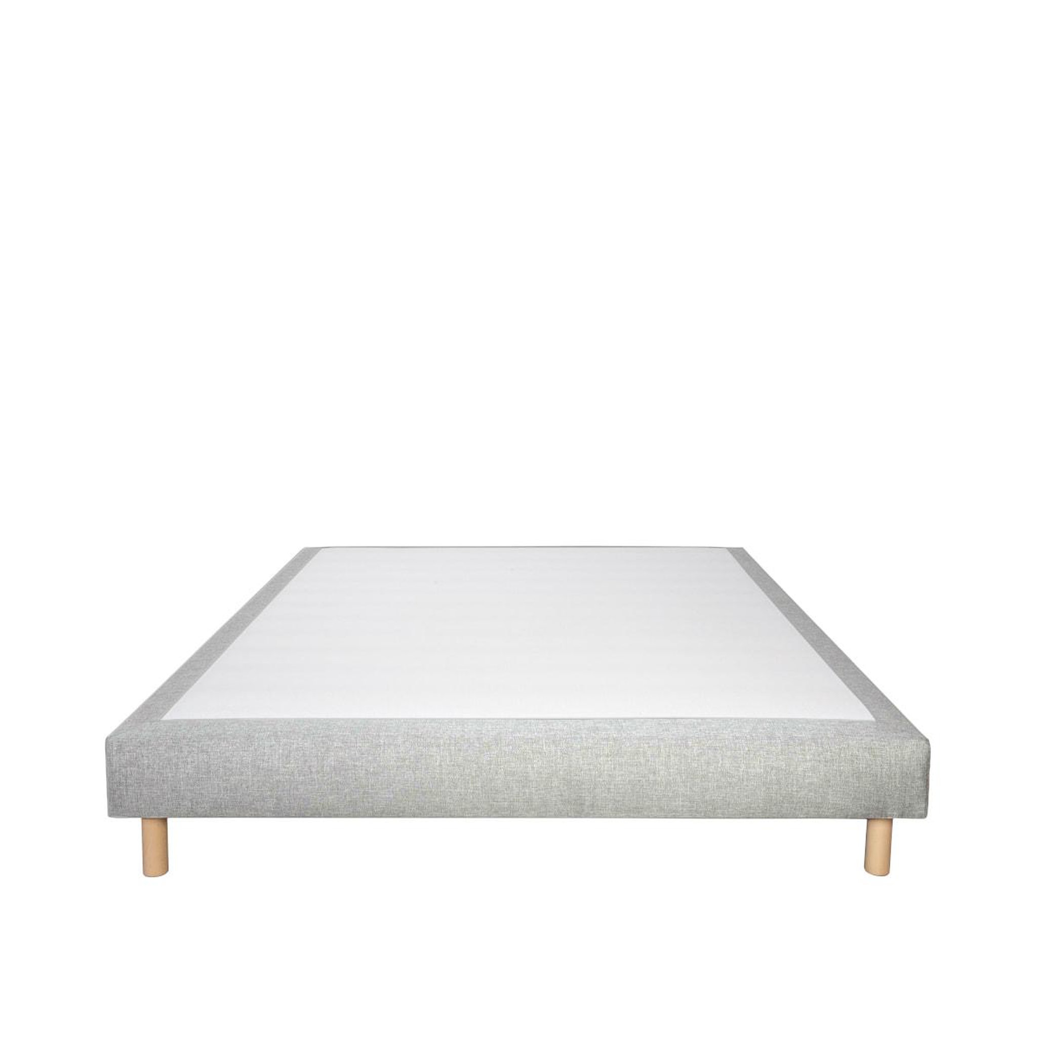 Voir la diapositive 1 : BELLECOUR BELLECOUR LITERIE | Sommier tapissier SISAL | Epaisseur 18 cm | Beige (pieds non inclus)