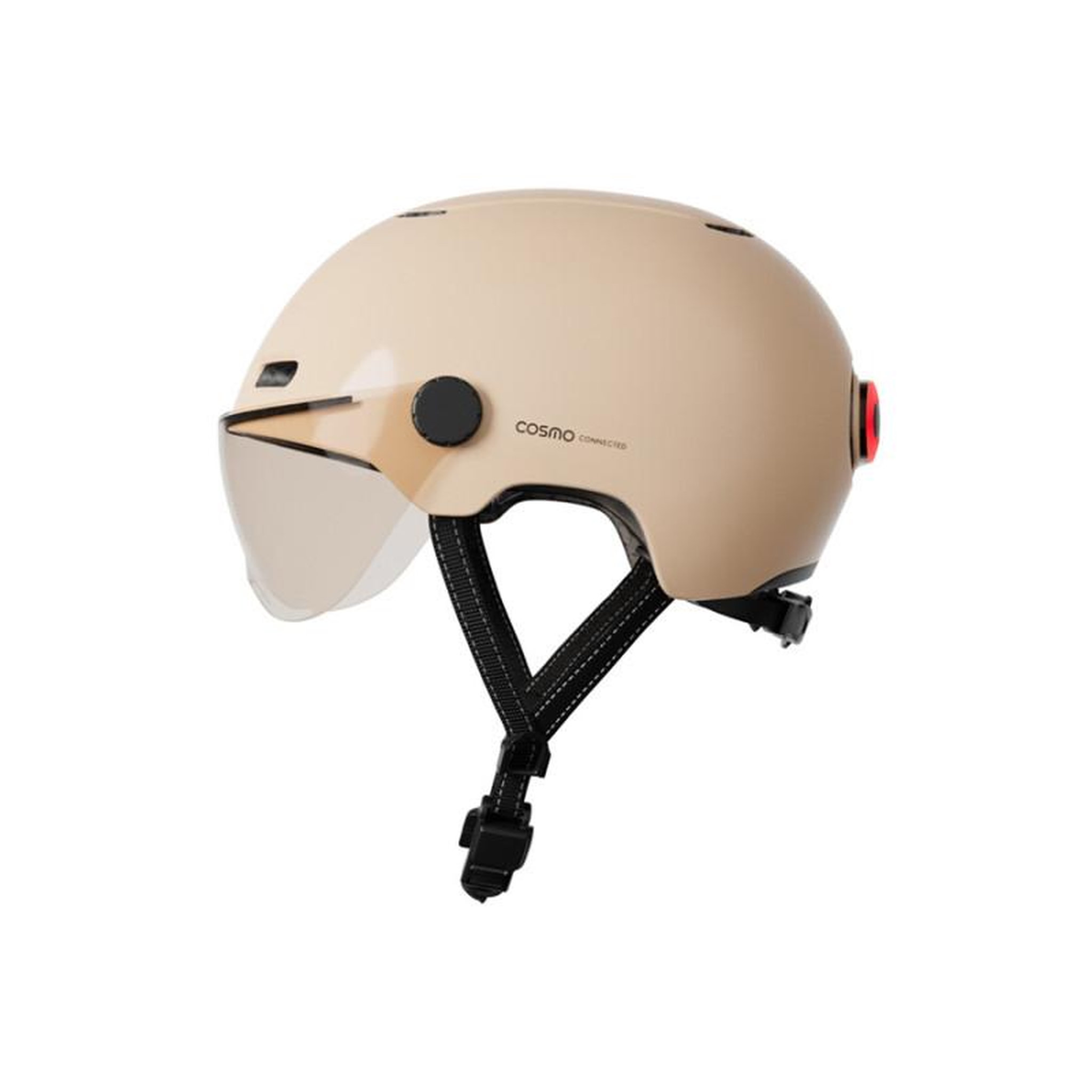 COSMO CONNECTED Casque vélo Cosmo Connected Fusion Sable Brillant