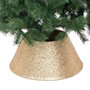 Voir la diapositive 2 : FEERIC LIGHT & CHRISTMAS Pied de Sapin  Paillettes  56cm Or