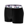 Voir la diapositive 5 : FILA Lot de 4 Boxers coton homme