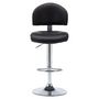 Voir la diapositive 2 : VIDAXL Tabouret de bar Noir Similicuir