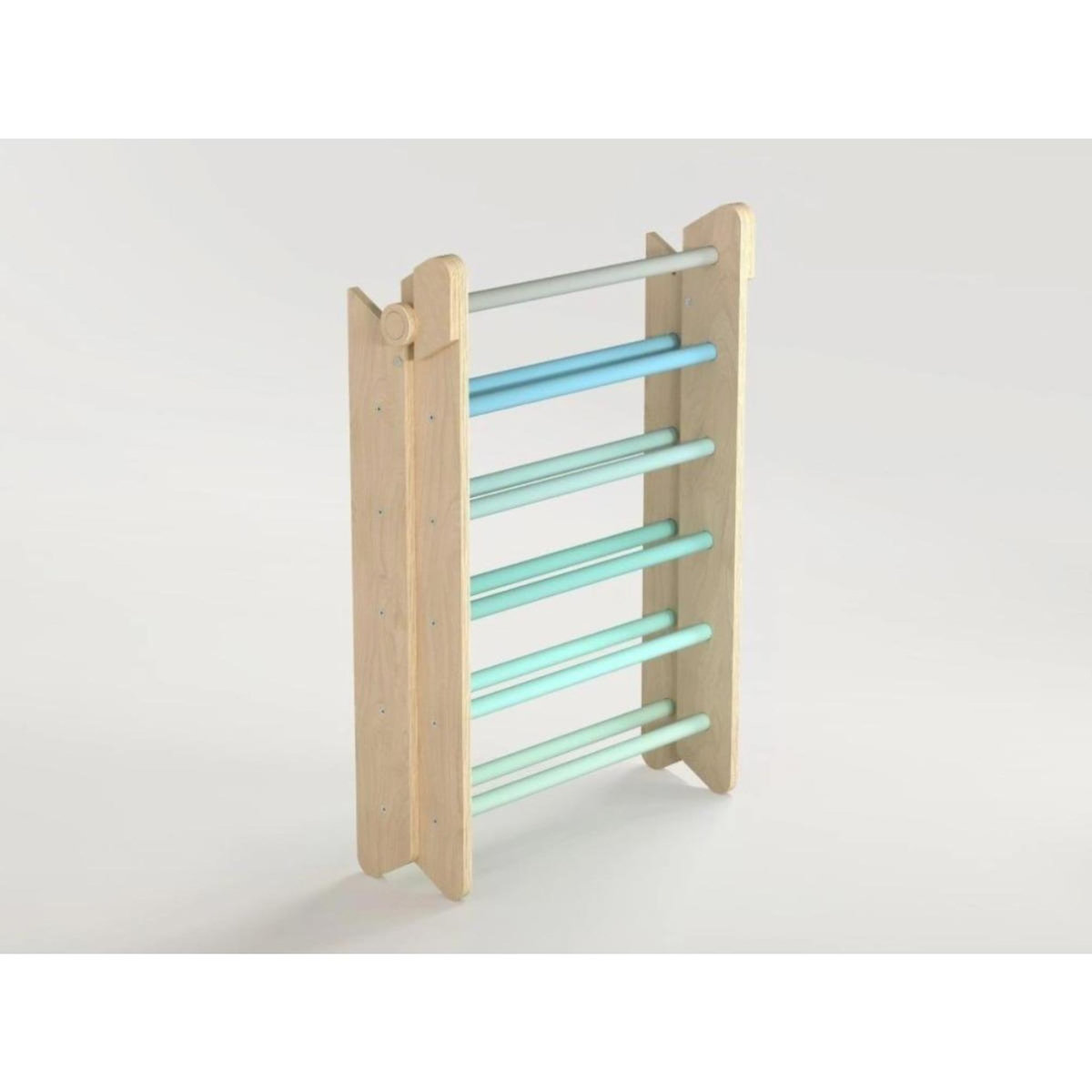 ELIS DESIGN Triangle Pikler Montessori bleu