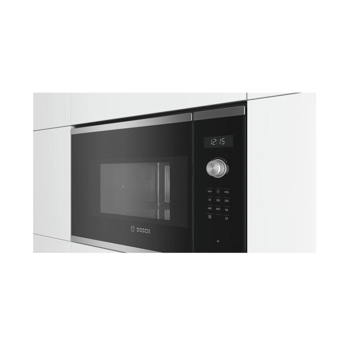 BOSCH Micro-ondes encastrable 25l 900w inox - BFL554MS1F