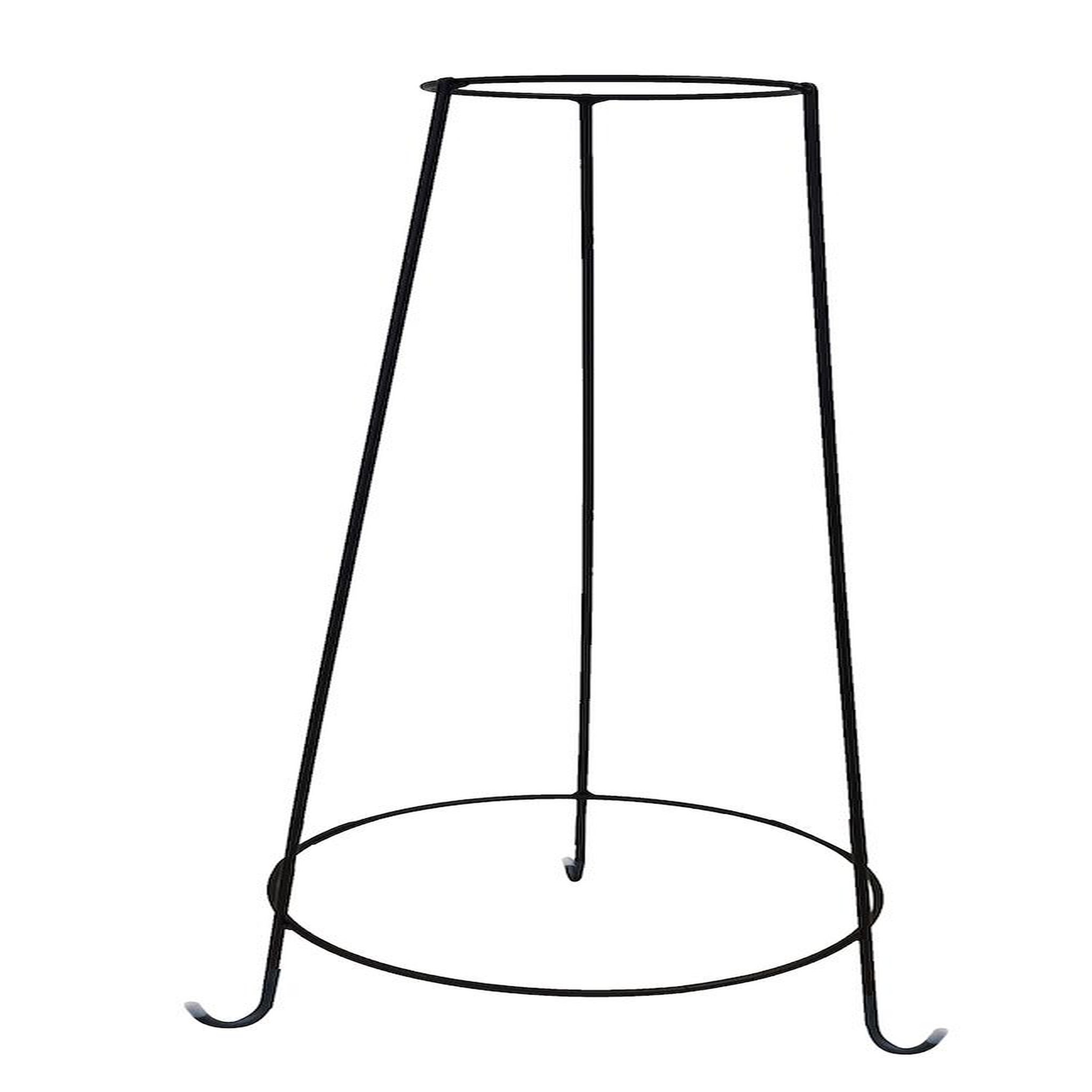 CENTRALE BRICO Porte bougie -  modèle taille moyenne - anthracite 80x28cm