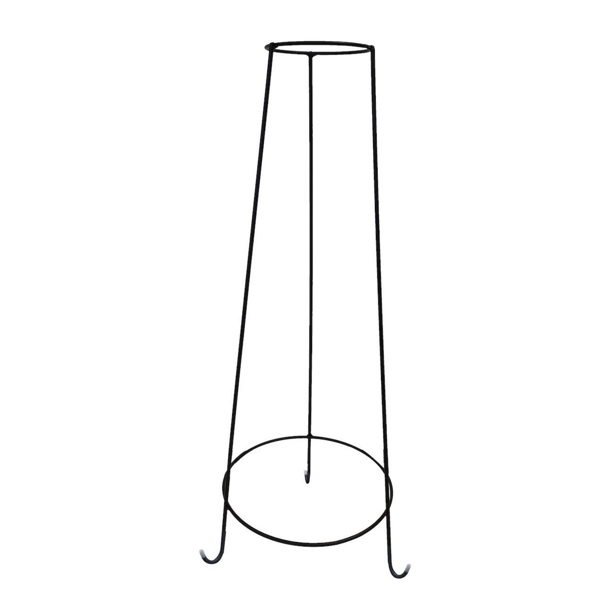 CENTRALE BRICO Porte bougie -  modèle taille moyenne - anthracite 80x28cm