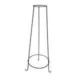 CENTRALE BRICO Porte bougie -  modèle taille moyenne - anthracite 80x28cm